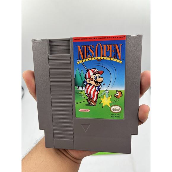 NES Open Tournament Golf Complete in Box CIB (Nintendo, NES 1991) Very Good - Picture 11 of 15